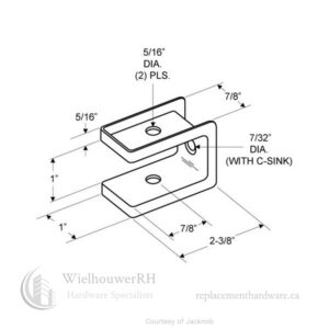 2748 Door Insert Diagram