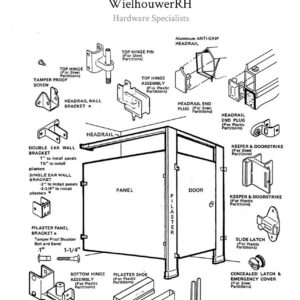 Toilet Partition Hardware